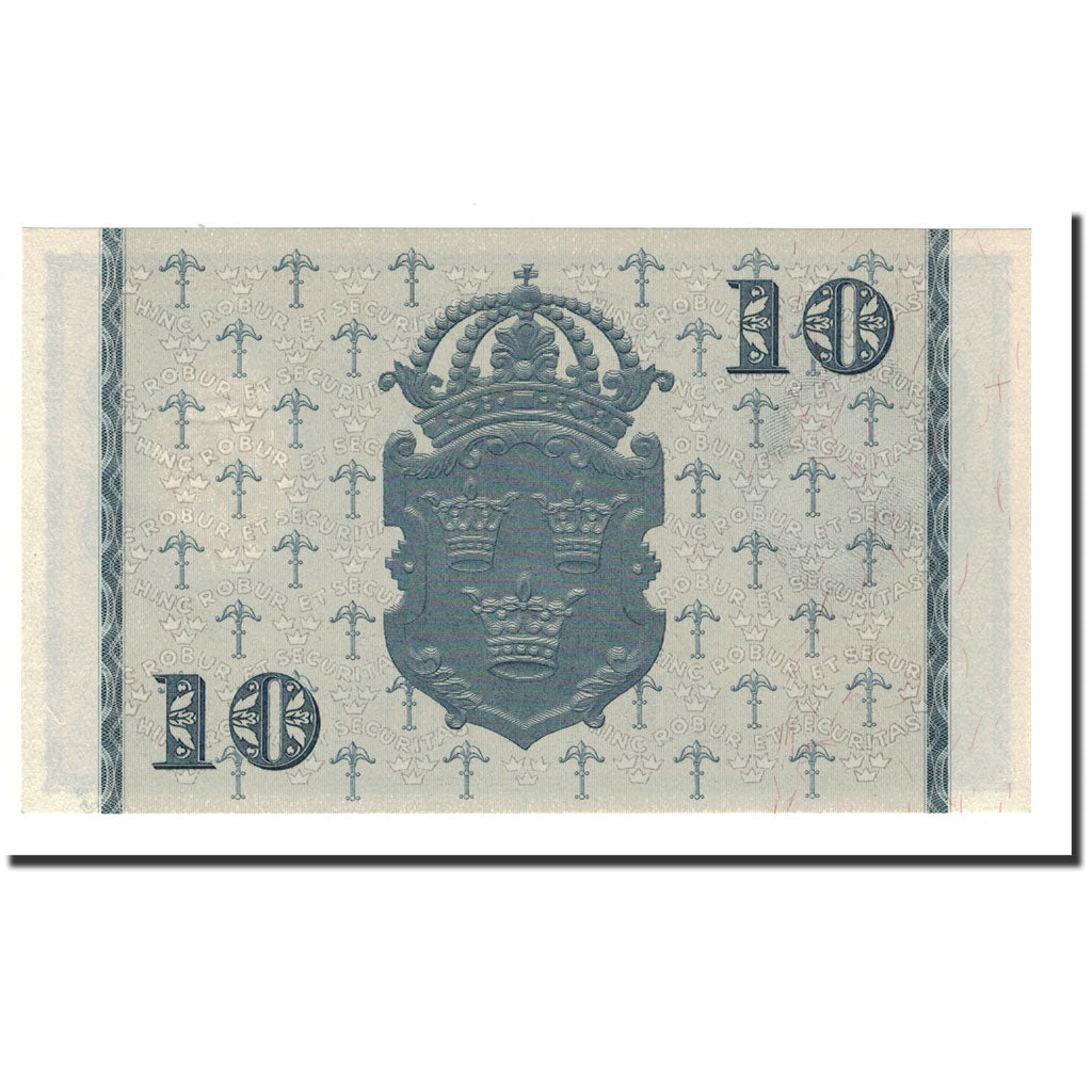 Banknote, Sweden, 10 Kronor, 1940, 1949, KM:40j, UNC(65-70)