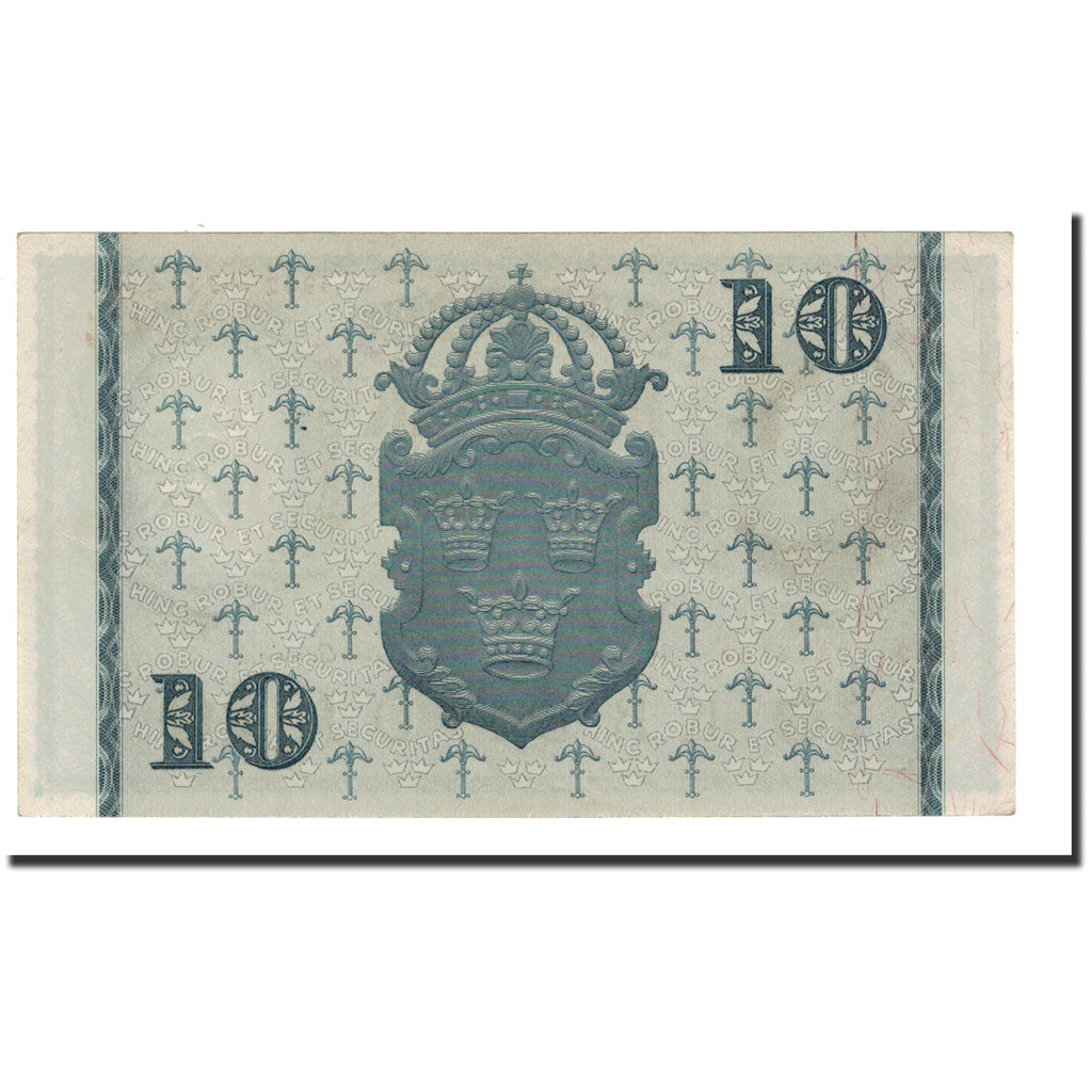 Banknote, Sweden, 10 Kronor, 1940, 1942, KM:40c, UNC(64)