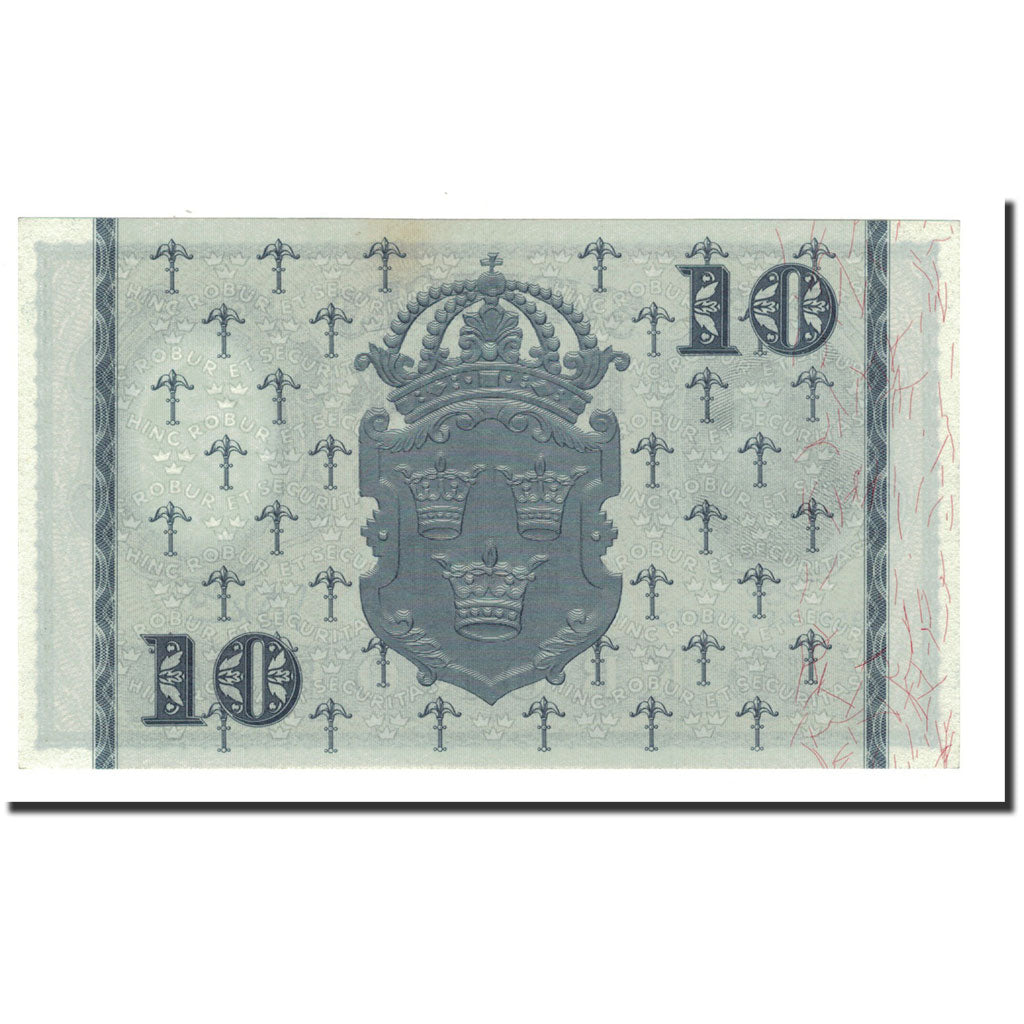 Banknote, Sweden, 10 Kronor, 1952-1955, KM:43g, UNC(65-70)