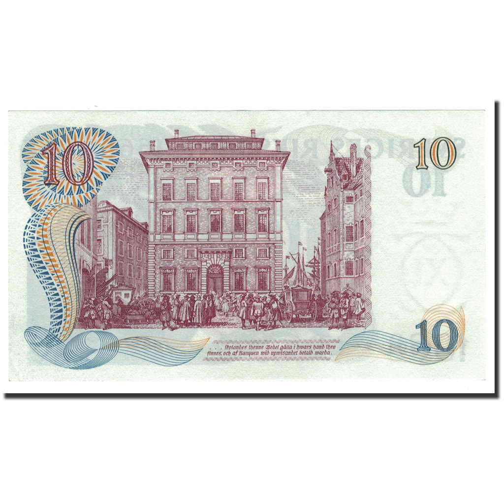 Sweden, 10 Kronor, 1968, KM:56a, UNC(64)