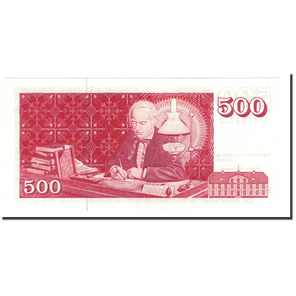 Banknote, Iceland, 500 Kronur, L.1986, 1986-05-05, KM:55a, UNC(65-70)