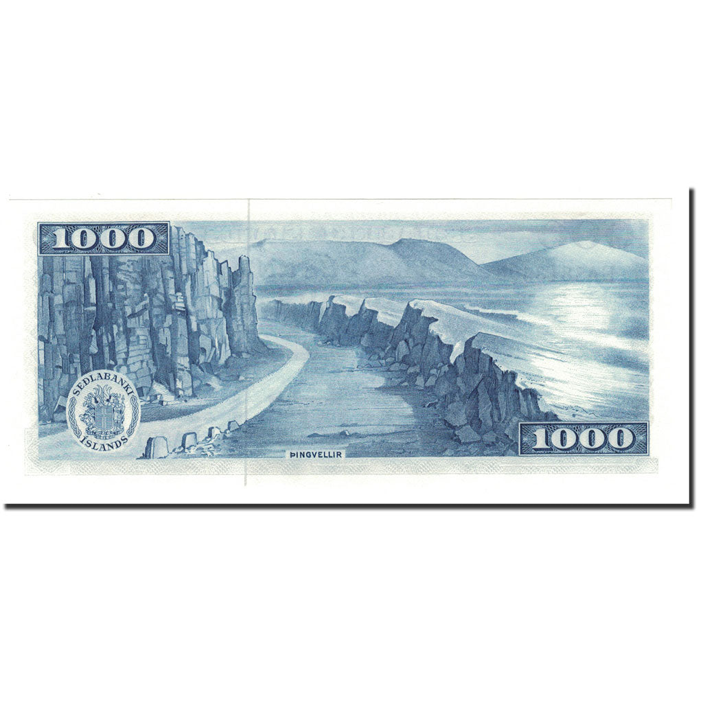 Billet, Iceland, 1000 Kronur, L.1961, 1961-03-29, KM:46a, NEUF
