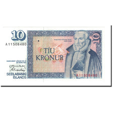 Banknote, Iceland, 10 Kronur, L.1961, 1961-03-29, KM:48a, UNC(65-70)