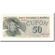 Moldova, 50 Cupon, 1992, KM:1, UNZ