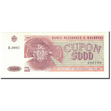 Moldova, 5000 Cupon, 1993, KM:4, UNC