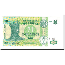 Billet, Moldova, 20 Lei, 2006, KM:13h, NEUF