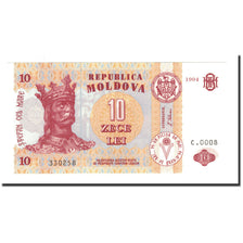 Banconote, Moldava, 10 Lei, 1994, KM:10a, FDS