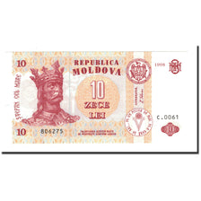 Moldava, 10 Lei, 1998, KM:10c, FDS