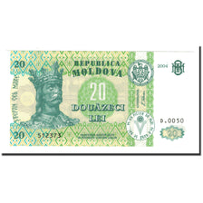 Banknote, Moldova, 20 Lei, 2004, KM:13f, UNC(65-70)