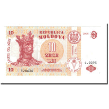 Banconote, Moldava, 10 Lei, 2006, KM:10e, FDS