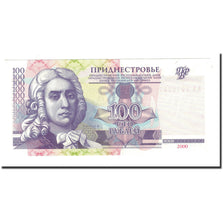 Biljet, Transnistrië, 100 Rublei, 2000, KM:39a, NIEUW