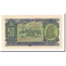 Albania, 50 Lekë, 1957, KM:29a, UNC(65-70)