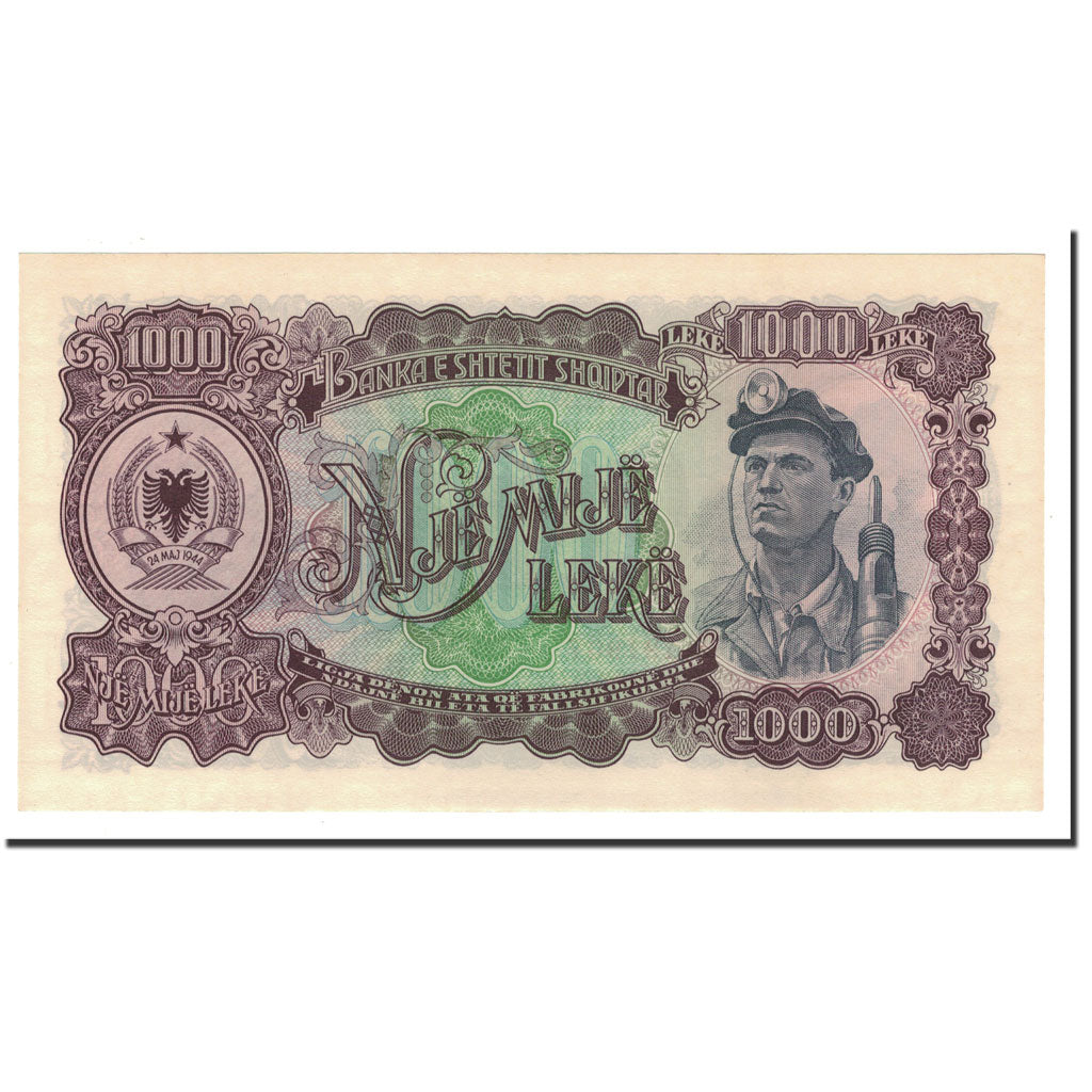 Banknote, Albania, 1000 Lekë, 1957, KM:32a, UNC(65-70)
