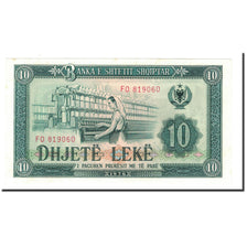 Banknot, Albania, 10 Lekë, 1976, KM:43a, UNC(65-70)