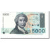 Banknote, Croatia, 5000 Dinara, 1992, 1992-01-15, KM:24a, UNC(65-70)
