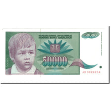 Banknote, Yugoslavia, 50,000 Dinara, 1992, KM:117, UNC(65-70)