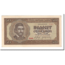 Billet, Serbie, 50 Dinara, 1942, 1942-05-01, KM:29, SPL