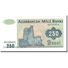 Banknote, Azerbaijan, 250 Manat, 1992, Undated (1992), KM:13b, UNC(65-70)