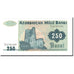 Banknote, Azerbaijan, 250 Manat, 1992, Undated (1992), KM:13a, UNC(65-70)