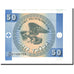 Billet, KYRGYZSTAN, 50 Tyiyn, Undated (1993), KM:3, NEUF