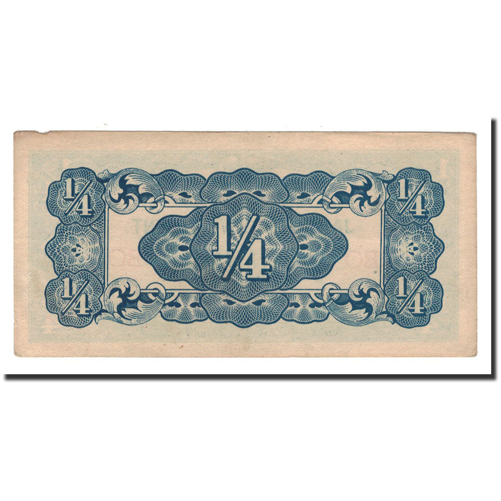 Burma, 1/4 Rupee, 1942, KM:12a, AU(55-58)