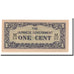 Biljet, MALAYA, 1 Cent, 1942, Undated, KM:M1b, SPL+
