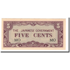 Billet, MALAYA, 5 Cents, 1942, Undated, KM:M2a, NEUF