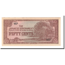 Banknote, MALAYA, 50 Cents, 1942, Undated, KM:M4s, UNC(64)