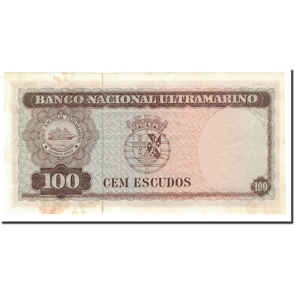 Banknote, Timor, 100 Escudos, 1963, 1963-04-25, KM:28a, UNC(64)