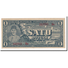 Billet, Indonésie, 1 Rupiah, 1945, KM:17a, NEUF
