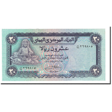 Biljet, Arabische Republiek Jemen, 20 Rials, 1985, Undated, KM:19c, NIEUW