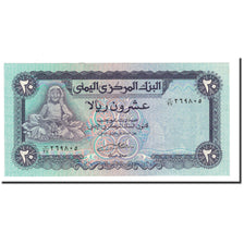 Banconote, Repubblica Araba dello Yemen, 20 Rials, 1985, KM:19c, Undated, FDS