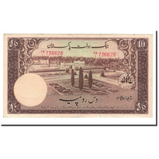 Banknote, Pakistan, 10 Rupees, Undated (1951), KM:13, UNC(60-62)