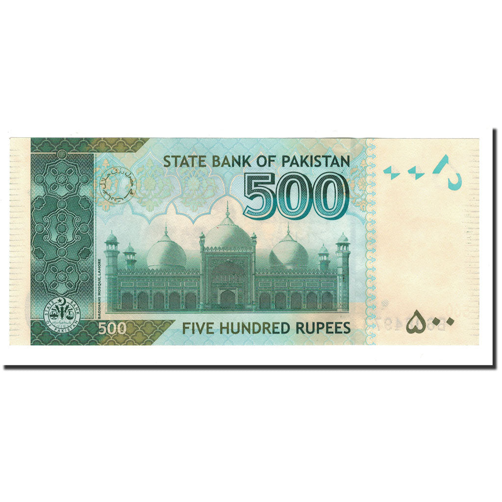 Banknote, Pakistan, 500 Rupees, 2006, KM:49a, UNC(65-70)