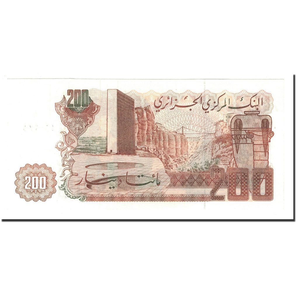 Billet, Algeria, 200 Dinars, 1983, 1983-03-23, KM:135a, NEUF