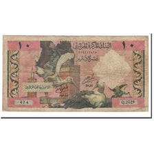 Algeria, 10 Dinars, 1964, 1964-01-01, KM:123a, F(12-15)