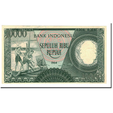 Banknote, Indonesia, 10,000 Rupiah, 1964, KM:100, UNC(63)