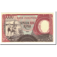 Banknote, Indonesia, 10,000 Rupiah, 1964, KM:99, UNC(60-62)