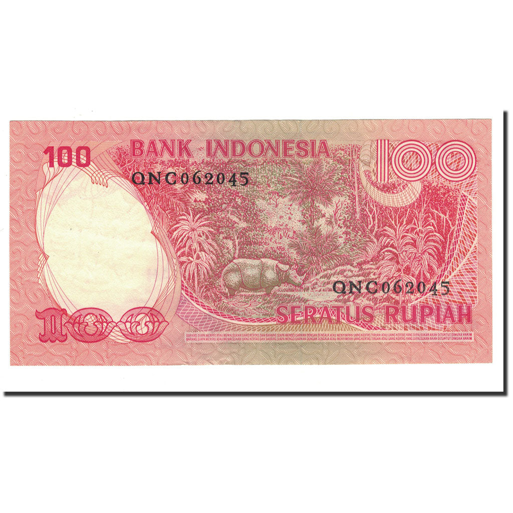 Banconote, Indonesia, 100 Rupiah, 1977, KM:116, SPL