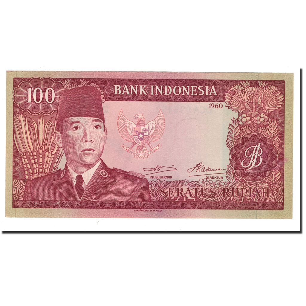 Indonésie, 100 Rupiah, 1960, KM:86a, NEUF