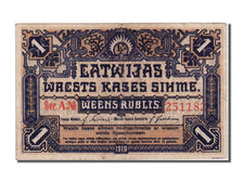 Banconote, Lettonia, 1 Rublis, 1919, SPL-