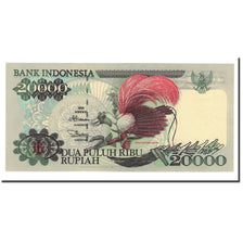 Geldschein, Indonesien, 20,000 Rupiah, 1995/1996, KM:135b, UNZ