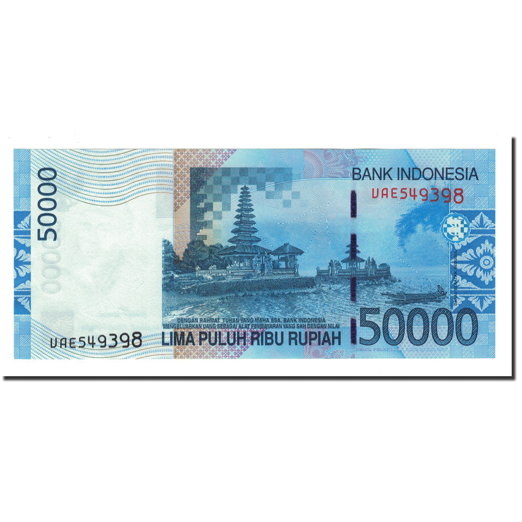Banknote, Indonesia, 50,000 Rupiah, 2005, KM:145a, UNC(65-70)