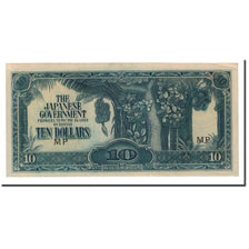 Banknote, MALAYA, 10 Dollars, Undated (1942-44), KM:M7b, UNC(63)