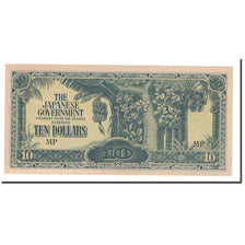 Geldschein, MALAYA, 10 Dollars, Undated (1942-44), KM:M7c, UNZ