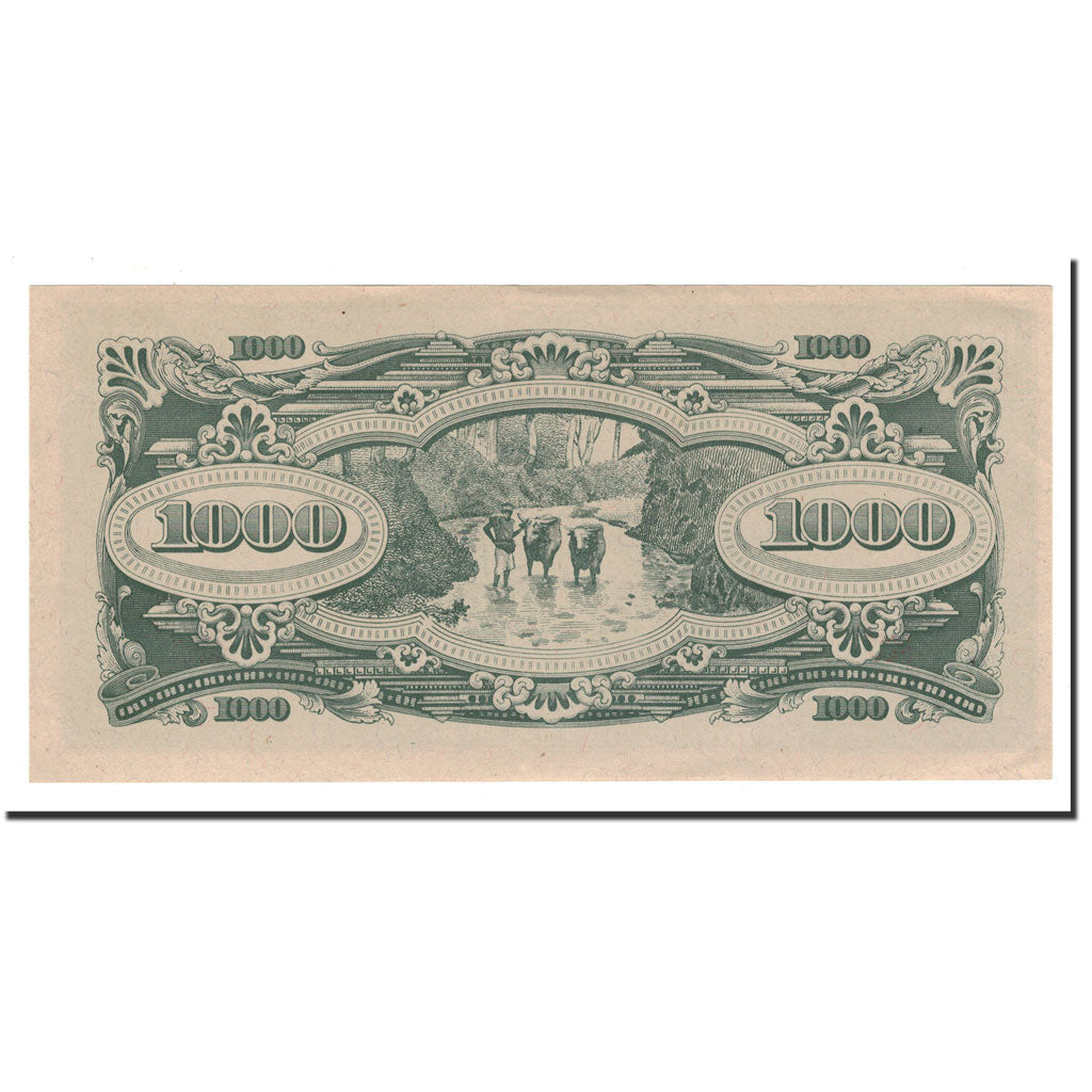 Malesia, 1000 Dollars, undated (1945), KM:M10b, SPL