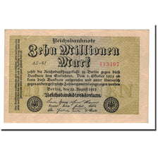 Banknote, Germany, 10 Millionen Mark, 1923, 1923-08-22, KM:106a, UNC(63)