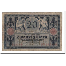 Banknote, Germany, 20 Mark, 1915, 1915-11-04, KM:63, VG(8-10)