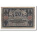 Banknote, Germany, 20 Mark, 1915, 1915-11-04, KM:63, VG(8-10)