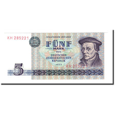 Banknote, Germany - Democratic Republic, 5 Mark, 1975, KM:27A, UNC(65-70)
